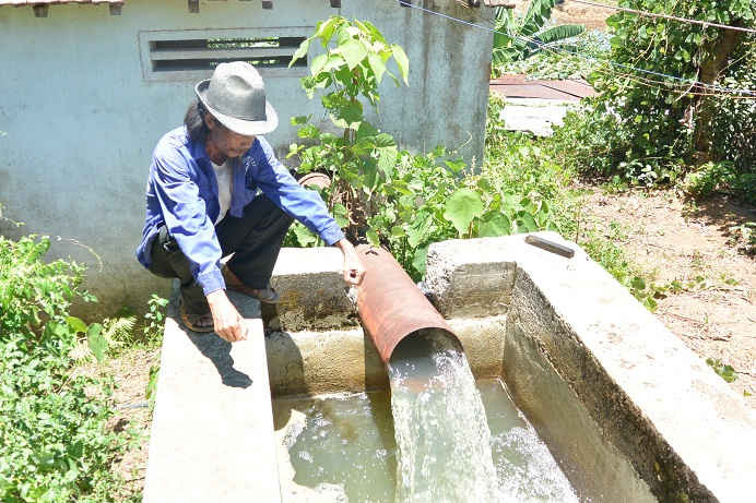 Chủ động xây dựng phương án khai thác nước, sử dụng nước tiết kiệm