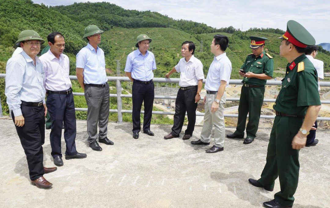 Lãnh đạo tỉnh Thừa Thiên Huế đi kiểm tra các hồ đập trên địa bàn