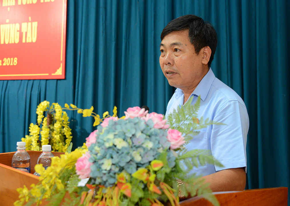 ông Phạm Đình Cúc, Phó Viện trưởng Viện Kiểm sát nhân dân tỉnh
