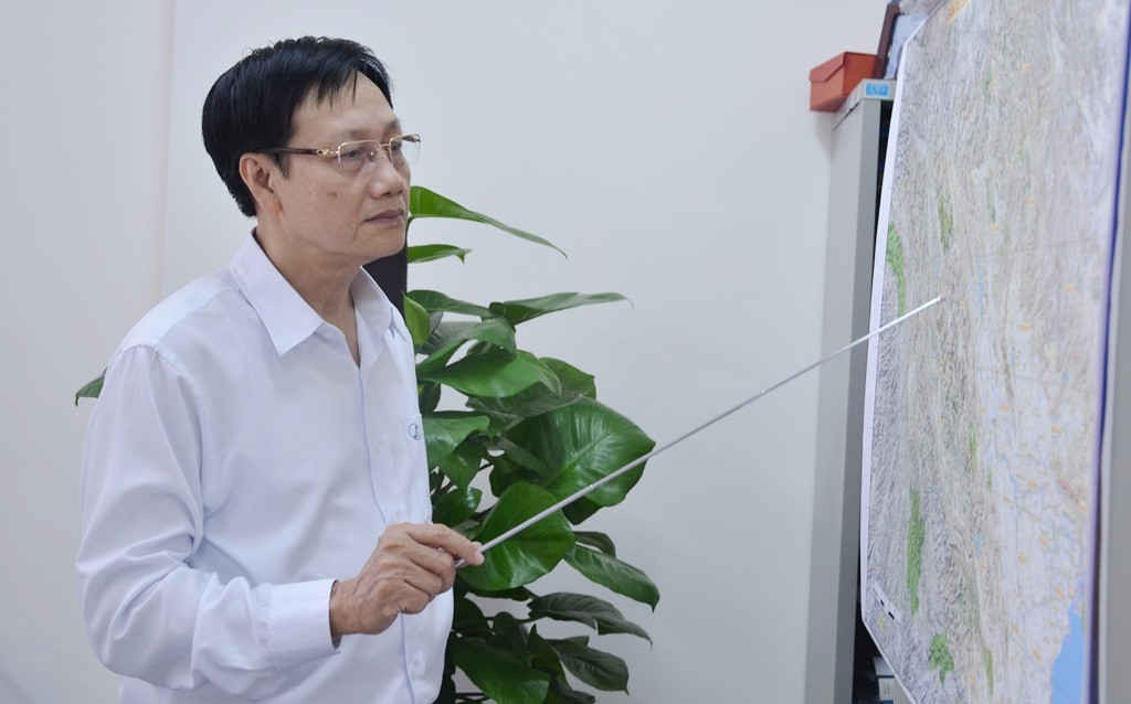Ông Phạm Phong cho biết thiết bị đo mực nước hồ đạt độ chính xác milimet là giải pháp để điều tiết lũ cho công trình thủy điện