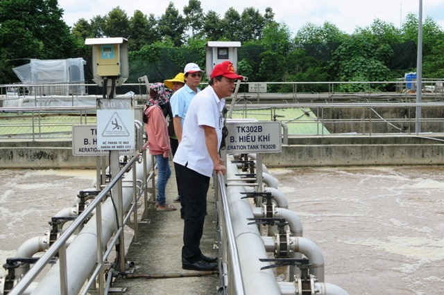 Tỉnh Quảng Ngãi đang giám sát hoạt động giảm thiểu ô nhiễm tại Trạm xử lý nước thải KCN Quảng Phú
