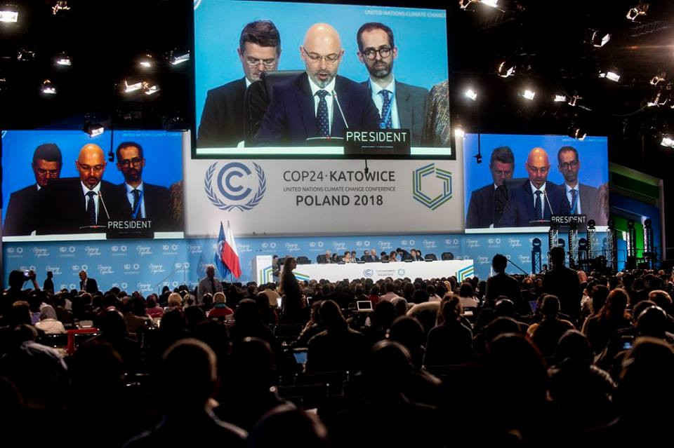 Chủ tịch COP 24 Michal Kurtyk kêu gọi các quốc gia nỗ lực thực hiện các mục tiêu của Thỏa thuận Paris