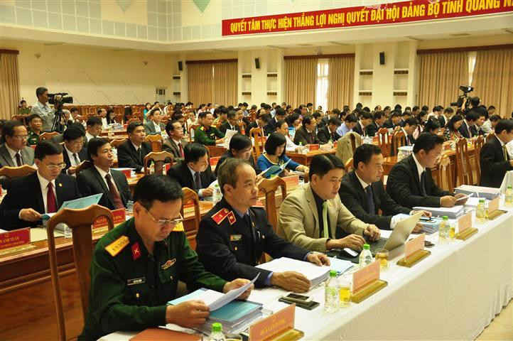 Ngày làm việc thứ 4 Kỳ họp thứ 7- HĐND tỉnh Quảng Nam khóa IX (ảnh Thùy Dung)
