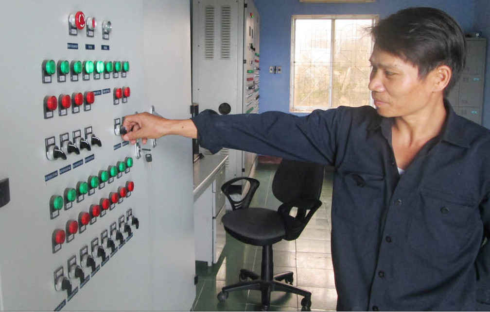 Điều hành hệ thống xử lý nước thải tại Trạm xử lý nước thải tập trung KCN Phú Bài