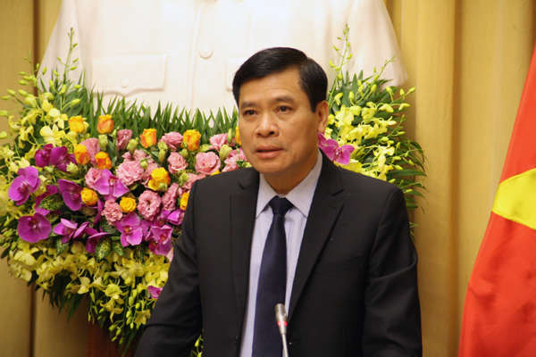 Ông Chu Văn Yêm – Phó Chủ nhiệm Văn phòng Chủ tịch nước phát biểu tại buổi họp báo
