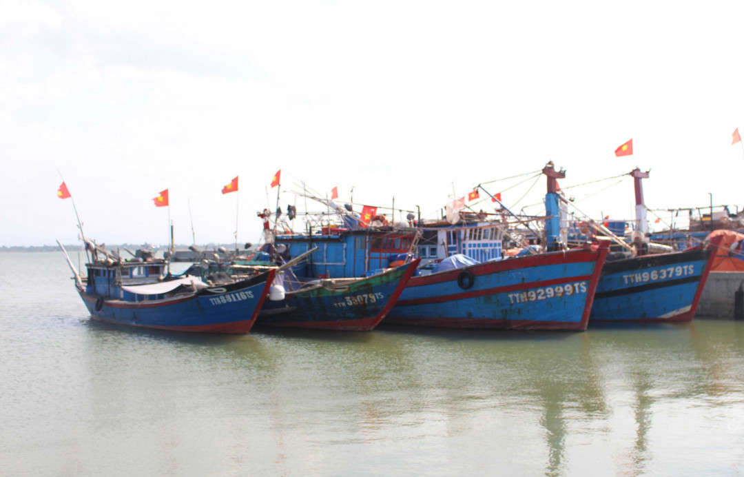 Tỉnh Thừa Thiên Huế cho phép các tàu cá đảm bảo an toàn đi biển được ra khơi