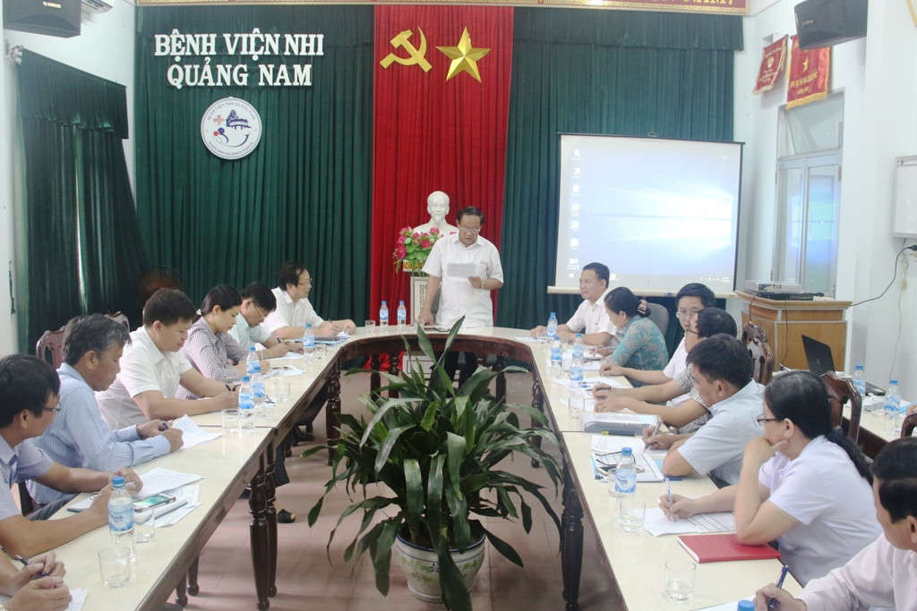 Bệnh viện Phụ sản - Nhi Quảng Nam được thành lập trên cơ sở tổ chức lại Bệnh viện Nhi Quảng Nam (ảnh: Tuổi Trẻ)