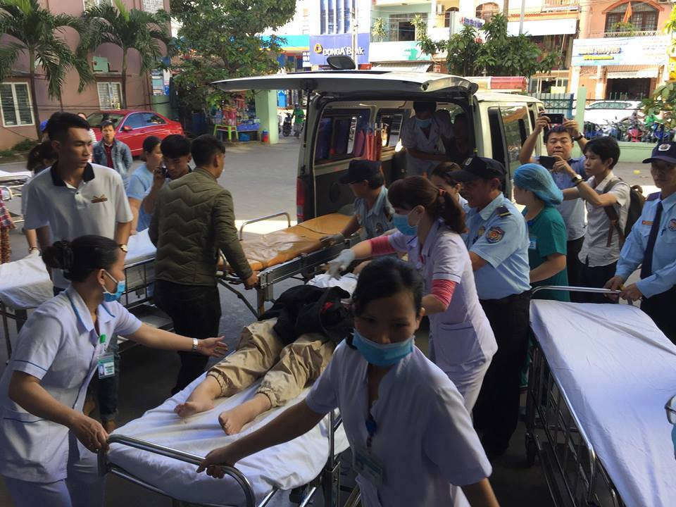 08 bệnh nhân được đưa vào cấp cứu tại Bệnh viện Đà Nẵng
