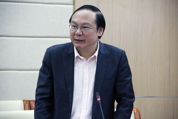 Thứ trưởng Bộ TN&MT Lê Công Thành phát biểu chỉ đạo