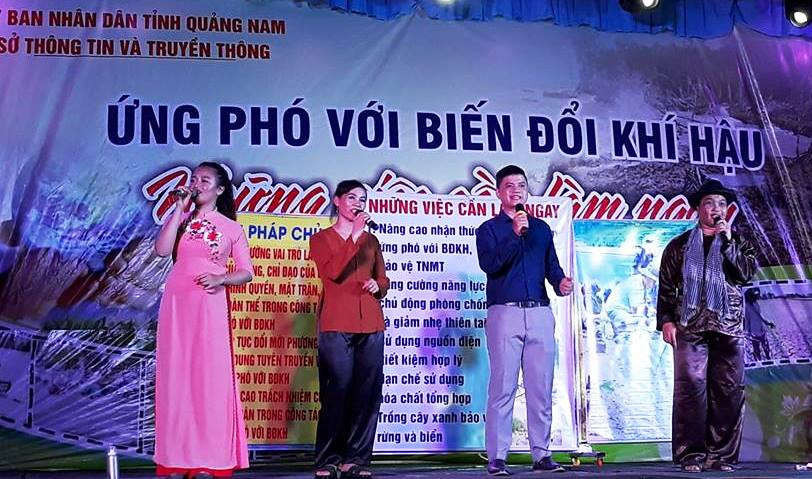 Tuyên truyền ứng phó với biến đổi khí hậu cho cộng đồng tại Quảng Nam
