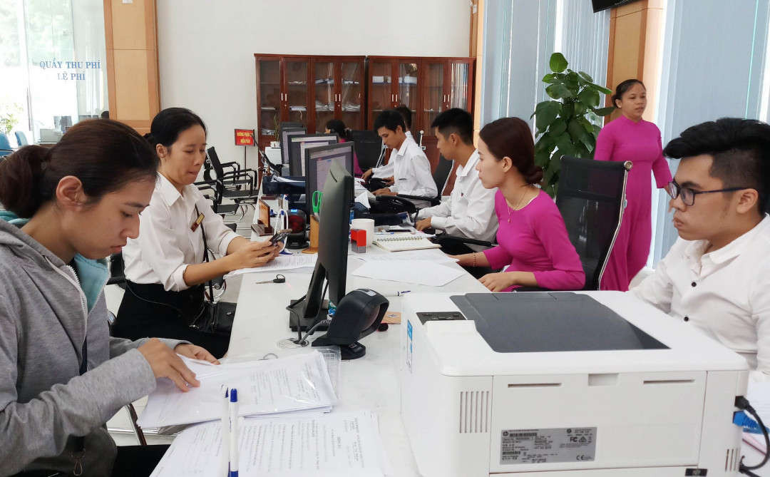 Đẩy mạnh cải cách hành chính là một trong những nhiệm vụ quan trọng mà Sở TN&MT Thừa Thiên Huế đề ra trong năm 2019