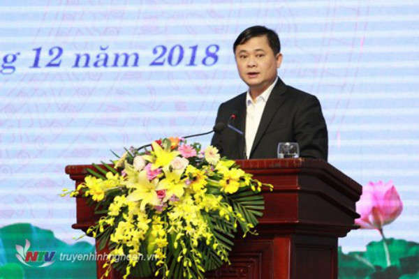 Tân Phó Chủ tịch UBND tỉnh Nghệ An Lê Hồng Vinh