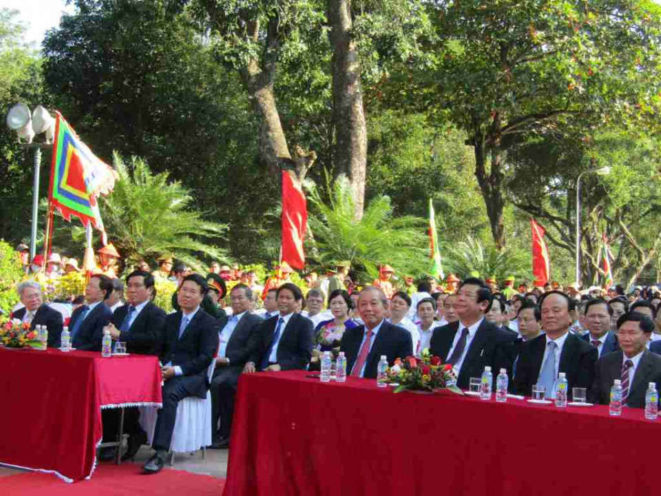 Lãnh đạo Trung ương, địa phương trong và ngoài tỉnh về tham dự Lễ kỷ niệm 230 năm Chiến thắng Ngọc Hồi-Đống Đa (1789–2019)