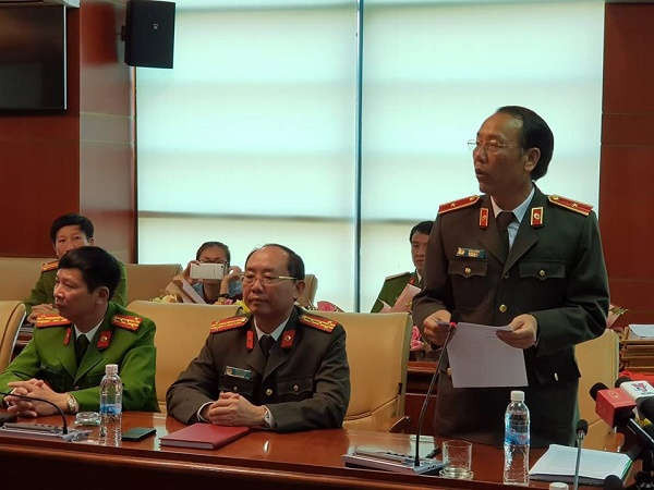 Thiếu tướng Sùng A Hồng – Giám đốc Công an tỉnh Điện Biên thông tin kết quả điều tra