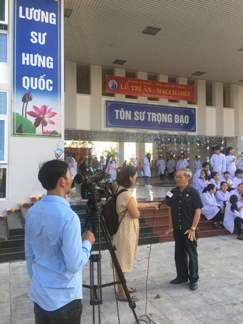 Truyền hình DRT Đà Nẵng phỏng vấn ông Nguyễn Tiến Dân