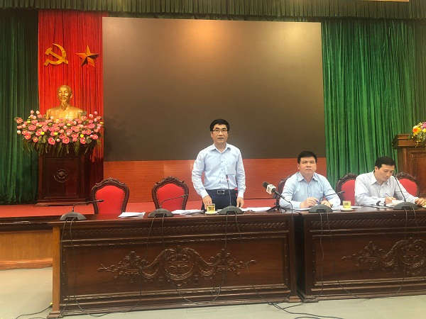 ông Bùi Xuân Quang, Phó Chủ tịch UBND huyện Mê Linh thông tin 