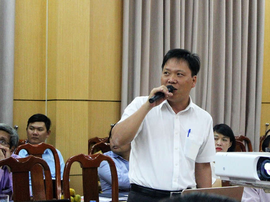 Ông Nguyễn Minh Trí, Giám đốc Sở VH, TT&DL tỉnh Quảng Ngãi 