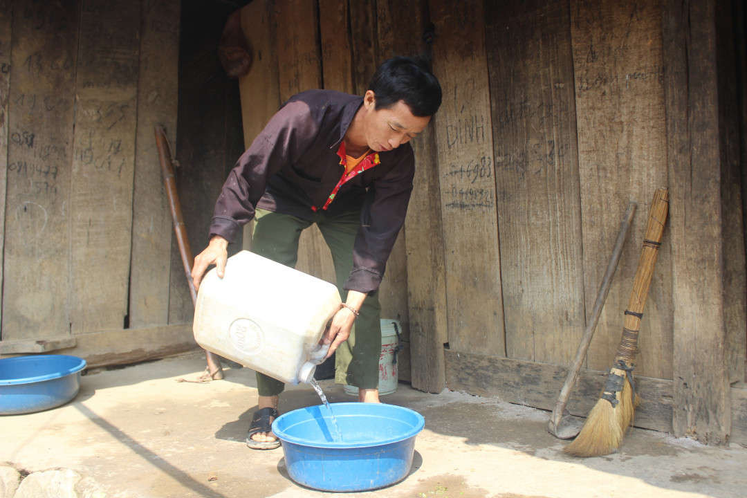 Người dân vùng cao Tủa Chùa trước nỗi lo thiếu nước sinh hoạt vào mùa khô