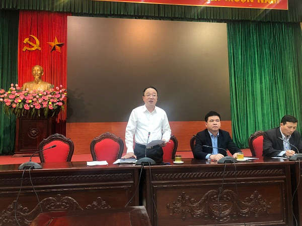 Nguyễn Lê Hoàng – Phó Chủ tịch UBND quận Tây Hồ đã thông tin về tình hình trật tự xây dựng trên địa bàn