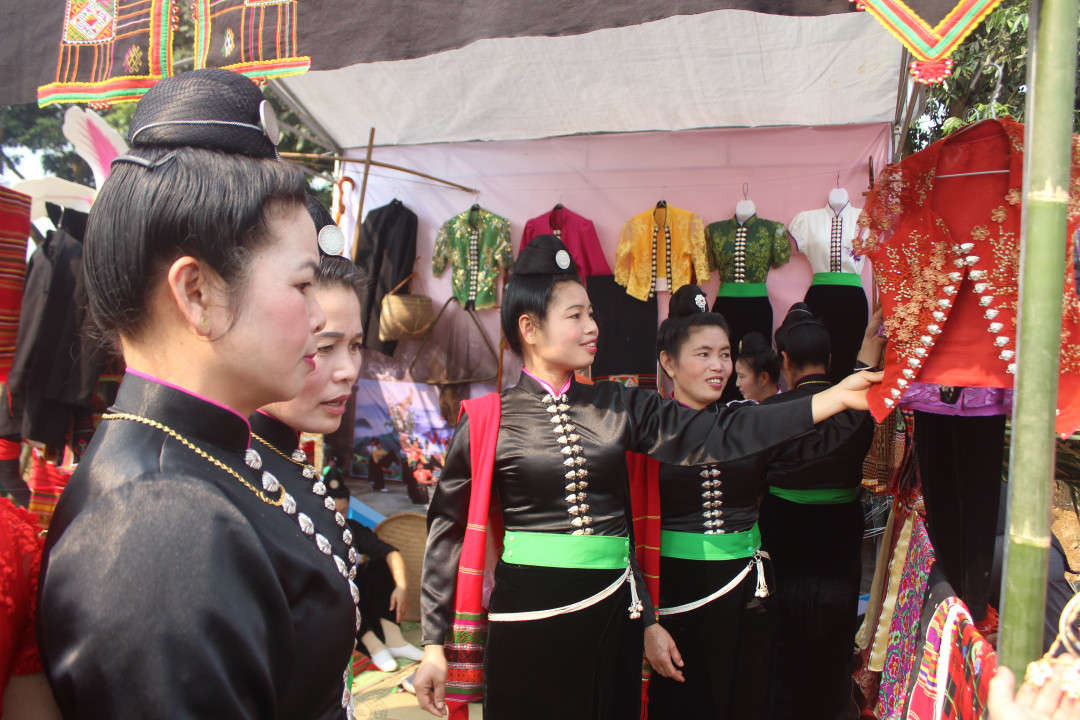 Không gian văn hóa dân tộc Thái tại Lễ hội
