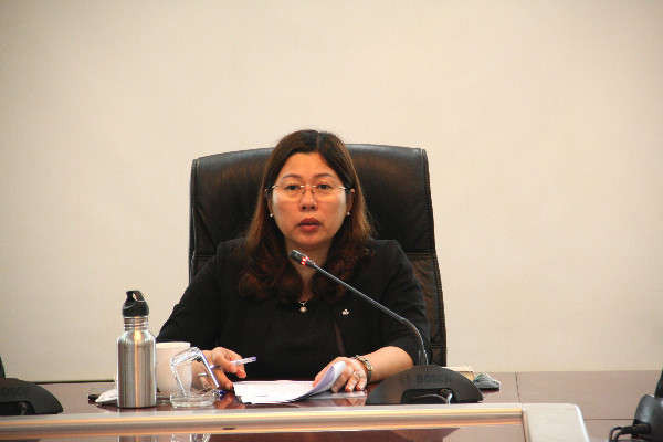 Thứ trưởng Bộ TN&MT Nguyễn Thị Phương Hoa chủ trì cuộc họp