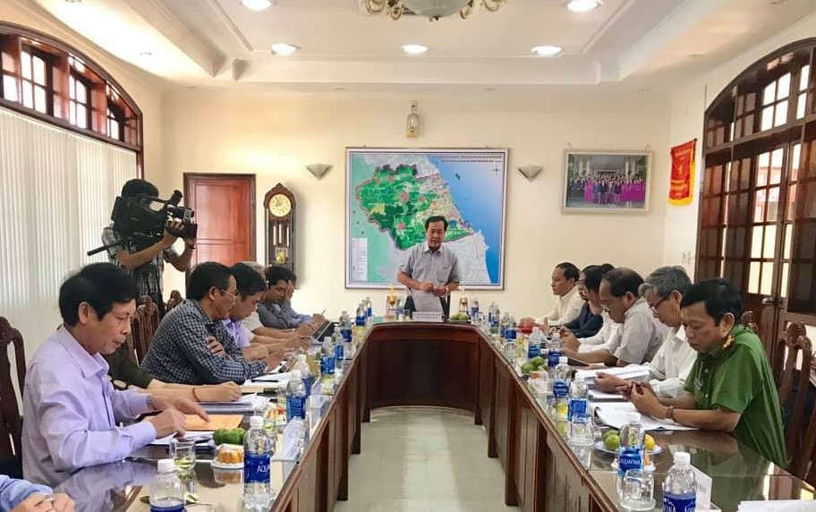 Phó Chủ tịch UBND tỉnh Quảng Nam Huỳnh Khánh Toàn vừa có buổi làm việc với các bên liên quan trong vụ việc 1.000 người dân mua đất tại 3 dự án của Cty Bách Đạt An