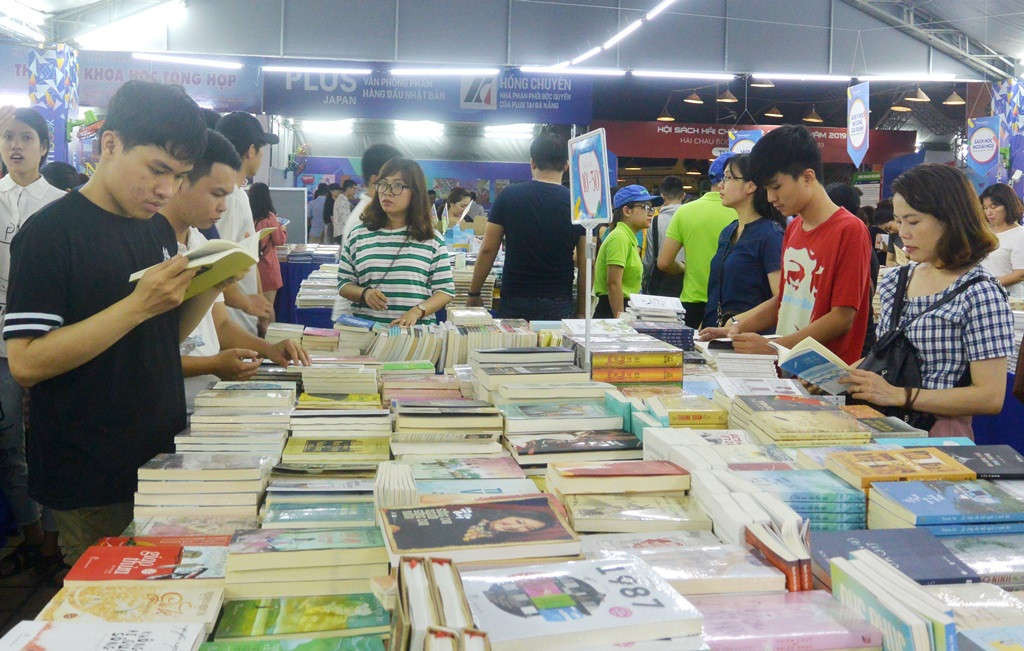 Hội sách Hải Châu trở thành một điểm nhấn văn hóa của TP. Đà Nẵng trong 5 năm qua