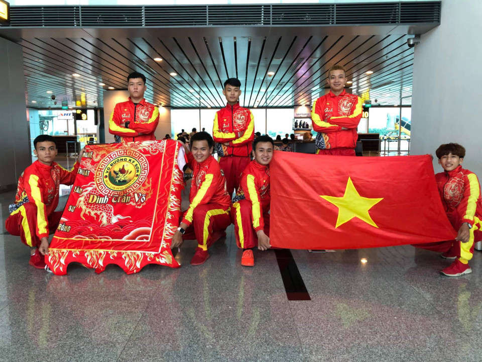 Đội Lân Sư Rồng Dinh Trấn Võ (Quảng Nam) là đại diện Việt Nam tham dự cuộc thi múa Lân Quốc tế năm 2019 tại Thái Lan