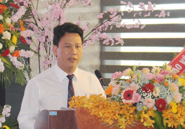 Ông Đặng Quốc Khánh- Chủ tịch UBND tỉnh Hà Tĩnh phát biểu chỉ đạo tại buổi lễ