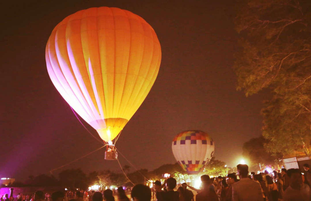 Lễ hội có sự tham gia của 10 khinh khí cầu đến từ Nhật Bản, Hà Lan, Thái Lan, Malaysia và Việt Nam, với nhiều hình dạng, kích thước
