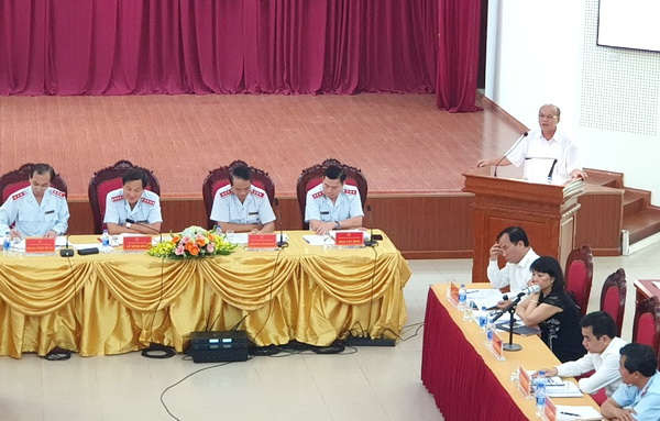 ông Đỗ Văn Đương – Phó Trưởng Ban dân nguyện (Ủy ban thường vụ Quốc hội) phát biểu tại Hội nghị