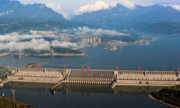 Đập Tam Hiệp trên sông Dương Tử, tỉnh Hồ Bắc, Trung Quốc. Ảnh: China Stringer Network/Reuters