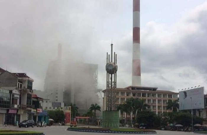 Sự cố xảy ra tại Nhà máy Nhiệt điện Uông Bí, TP Uông Bí