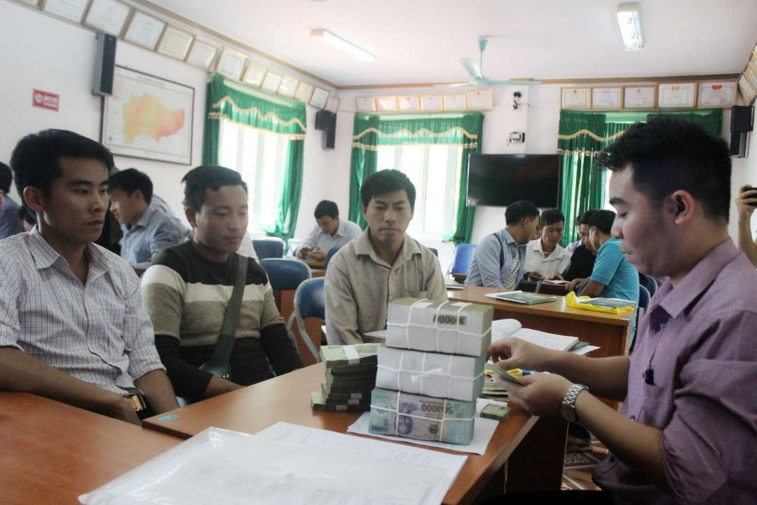 2. Quỹ Bảo vệ và Phát triển rừng chi trả DVMTR tại huyện Mường Chà.