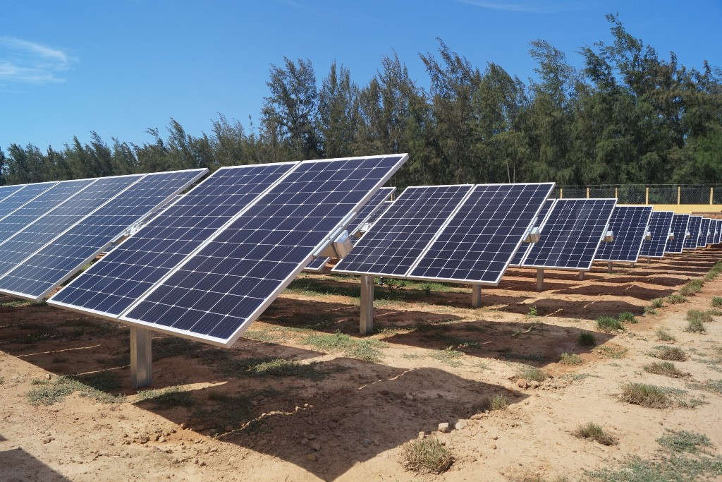 Một dự án điện mặt trời được triển khai tại Mộ Đức, Quảng Ngãi