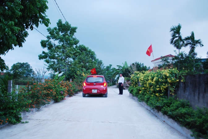 Những khu dân cư kiểu mẫu vùng nông thôn Hà Tĩnh đảm bảo môi trường xanh-sạch-đẹp