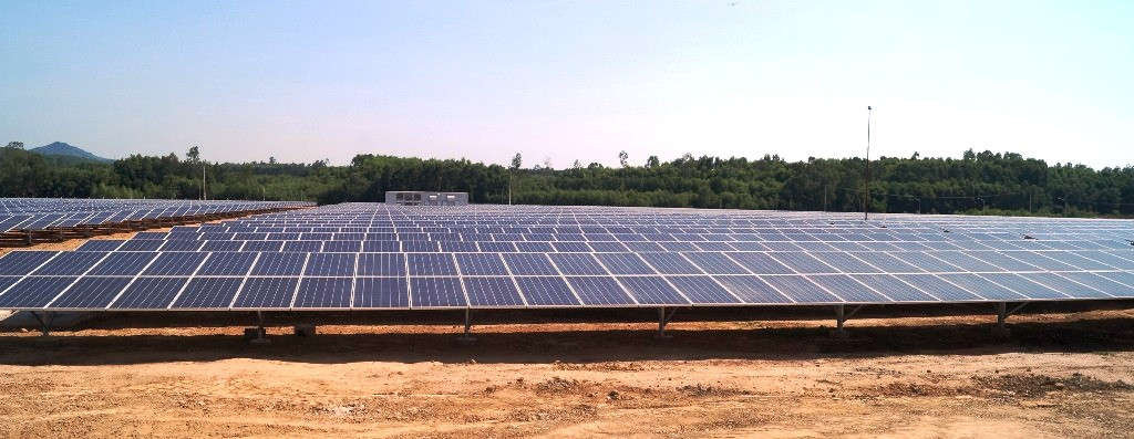 Đây là nhà máy điện mặt trời có công suất lớn nhất tỉnh Quảng Ngãi tính đến thời điểm này