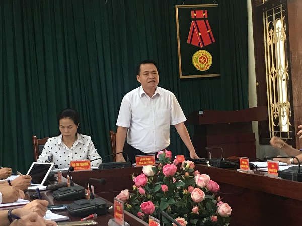 ông Nguyễn Hồng Nam, Chánh án Tòa án nhân dân tỉnh Sơn La 