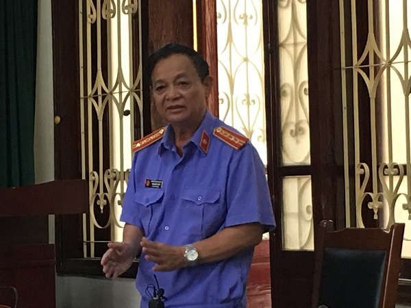 Ông Trần Quốc Tuấn, Phó Viện trưởng Viện kiểm sát nhân dân tỉnh Sơn La