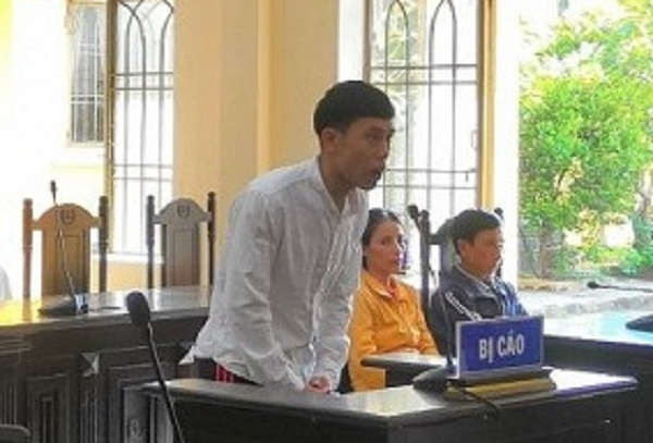 Bị cáo Bùi Thanh Khôi tại phiên tòa phúc thẩm