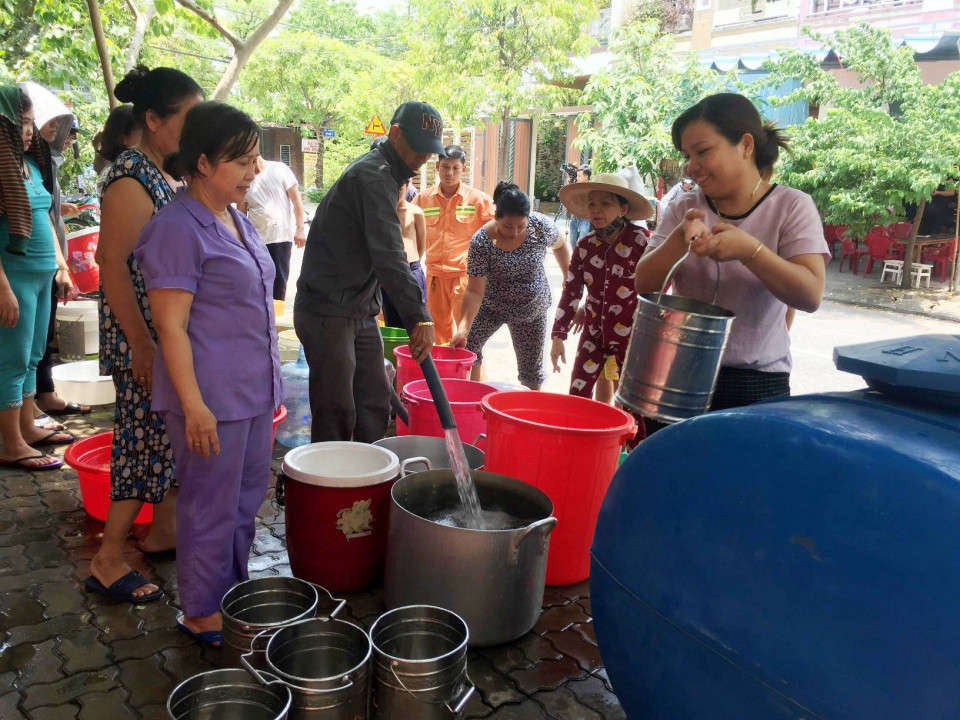 Người dân Đà Nẵng lại lo thiếu nước sạch