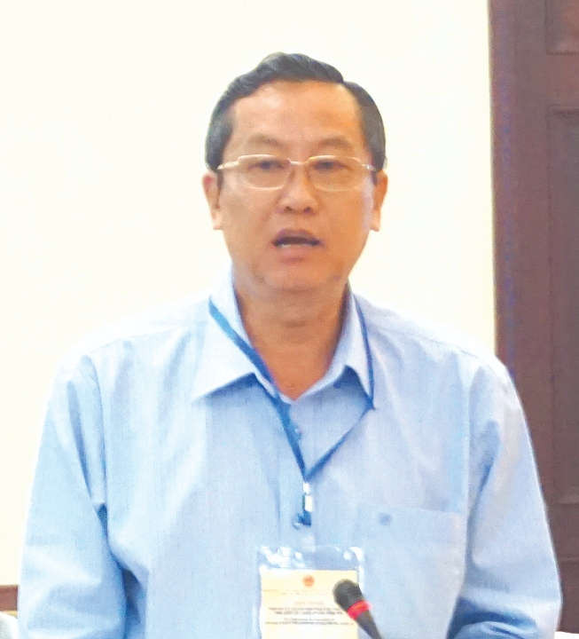 Ông Lê Văn Nưng, Phó Chủ tịch UBND tỉnh An Giang)