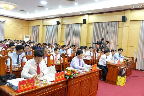 Quang cảnh kỳ họp HĐND tỉnh Quảng Ngãi lần thứ 15