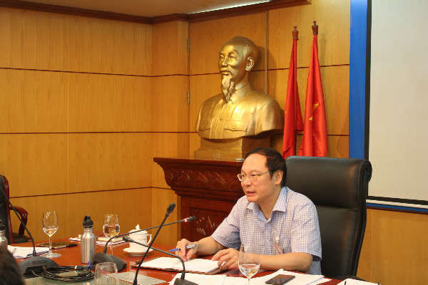 Thứ trưởng Bộ TN&MT Lê Công Thành chủ trì cuộc họp