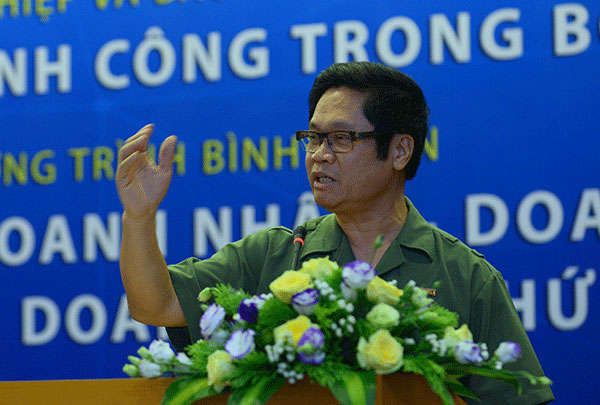 Ảnh 3-TS Vũ Tiến Lộc - Chủ tịch Phòng Thương mại và Công nghiệp Việt Nam.