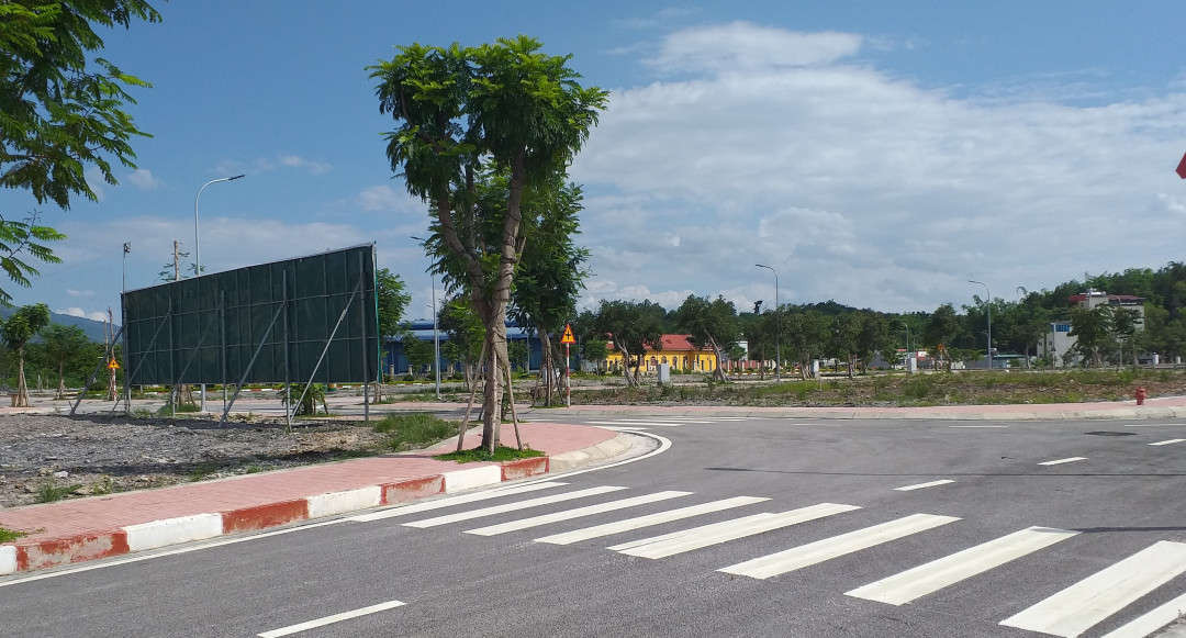 Đường giao thông nội bộ và đất nề thuộc Dự án Khu nhà ở Tân Thanh