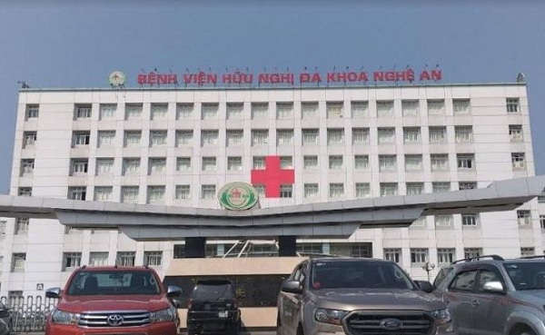 Bệnh viện HNĐK Nghệ An nơi xảy ra sự việc
