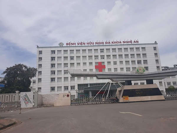 Bệnh viện HNĐK Nghệ An - Nơi xảy ra sự việc