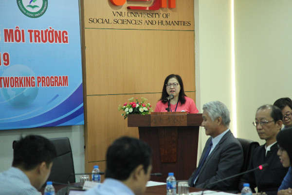 Bà Pei-Yu Wu – Phó Cục trưởng Cục Bảo vệ Môi trường Đài Loan phát biểu