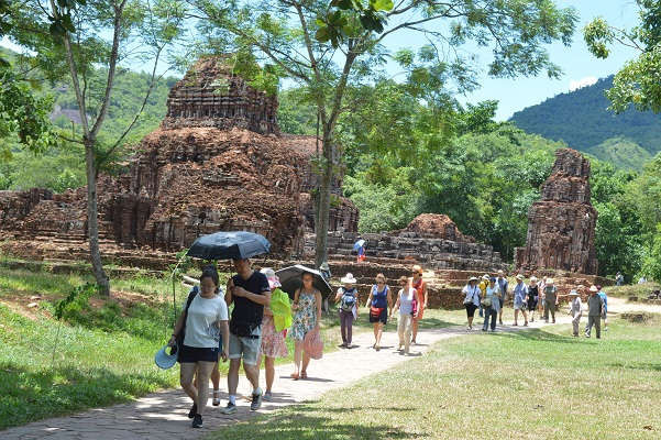 Khu đền tháp Mỹ Sơn - một điểm đến hấp dẫn của du lịch tỉnh Quảng Nam
